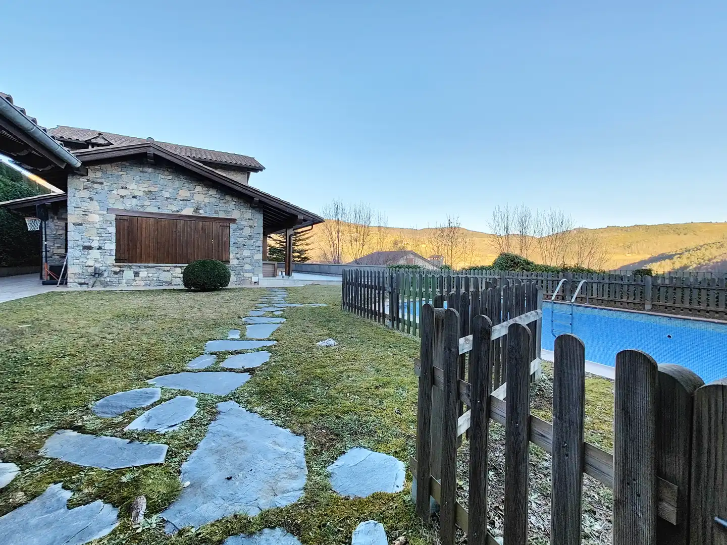 Swimming pool of Houses for sale in Molló  with Heating, Private garden and Terrace
