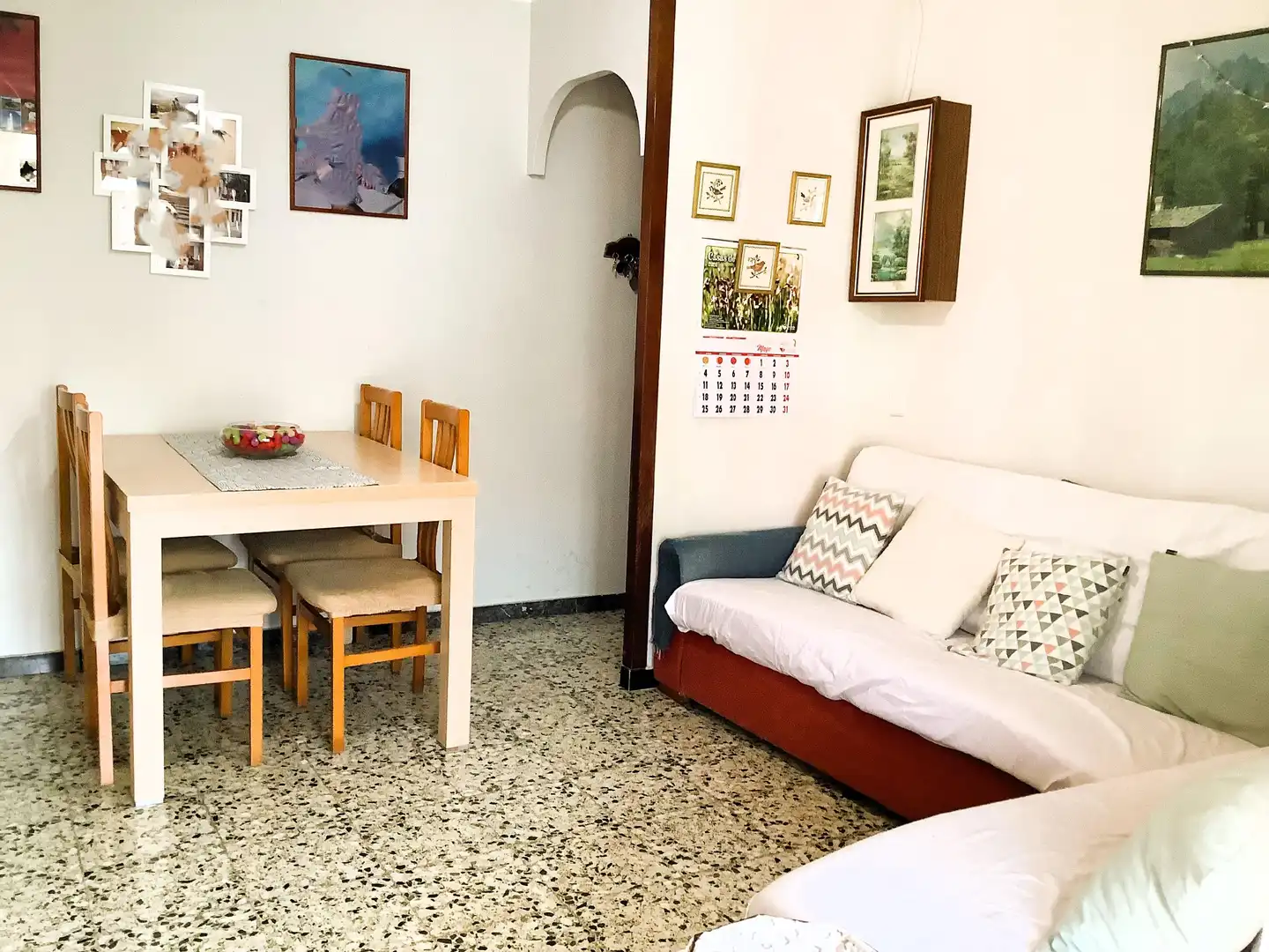 Living room of Flat for sale in El Masnou  with Heating and Balcony