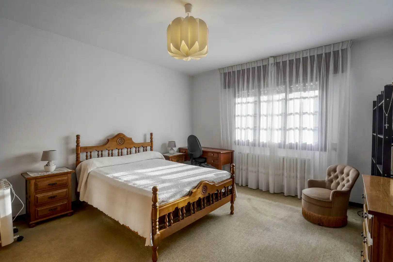 Bedroom of Houses for sale in Brión  with Heating, Private garden and Terrace