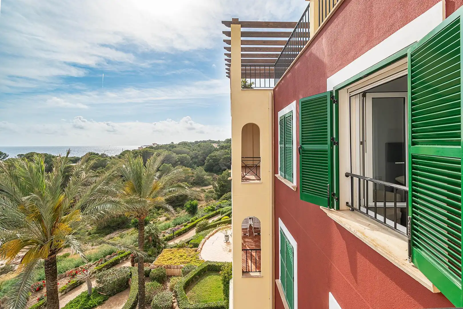 Vista exterior de Piso en venta en Llucmajor con Aire acondicionado, Jardín privado y Terraza
