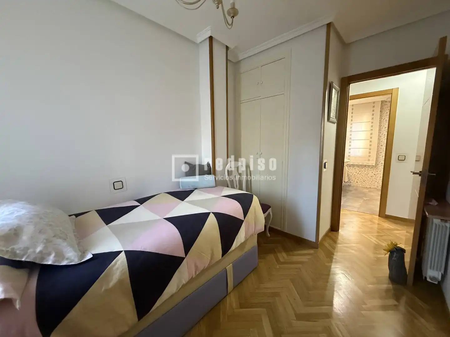 Bedroom of Flat for sale in Villa de Vallecas