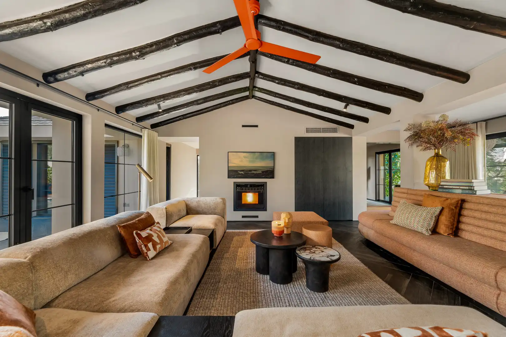 Living room of Houses for sale in Marbella  with Air Conditioner, Private garden and Terrace