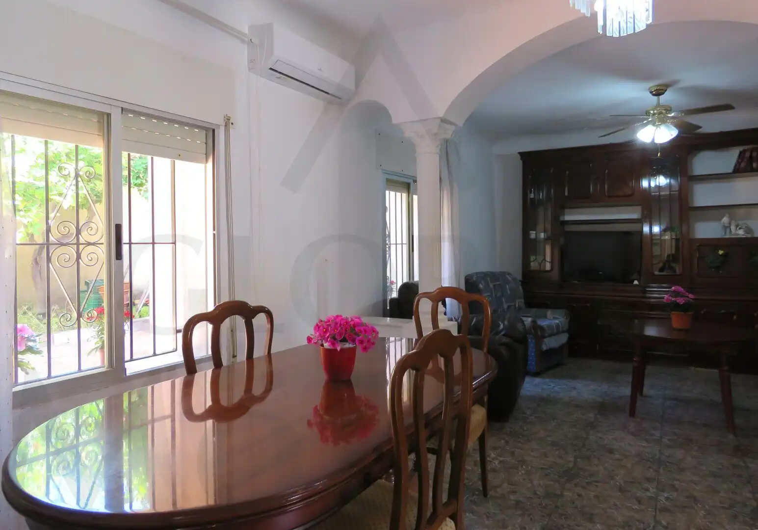 Comedor de Casa o chalet en venta en Cartagena con Aire acondicionado, Jardín privado y Amueblado