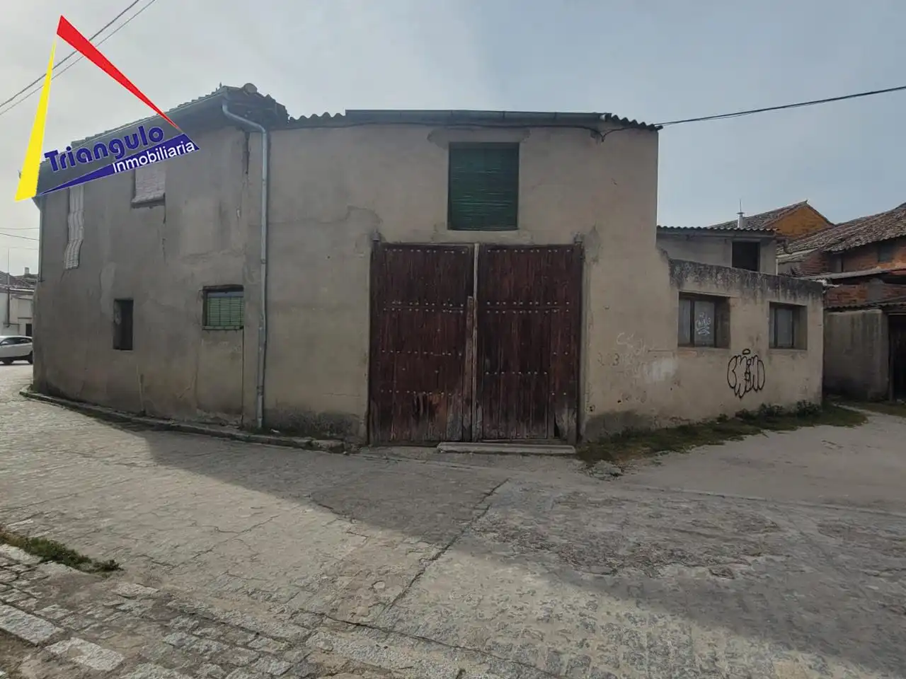 Vista exterior de Casa o chalet en venta en Aguilafuente