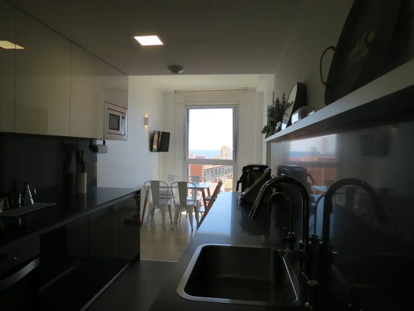 Kitchen of Attic for sale in Mataró  with Air Conditioner, Heating and Private garden