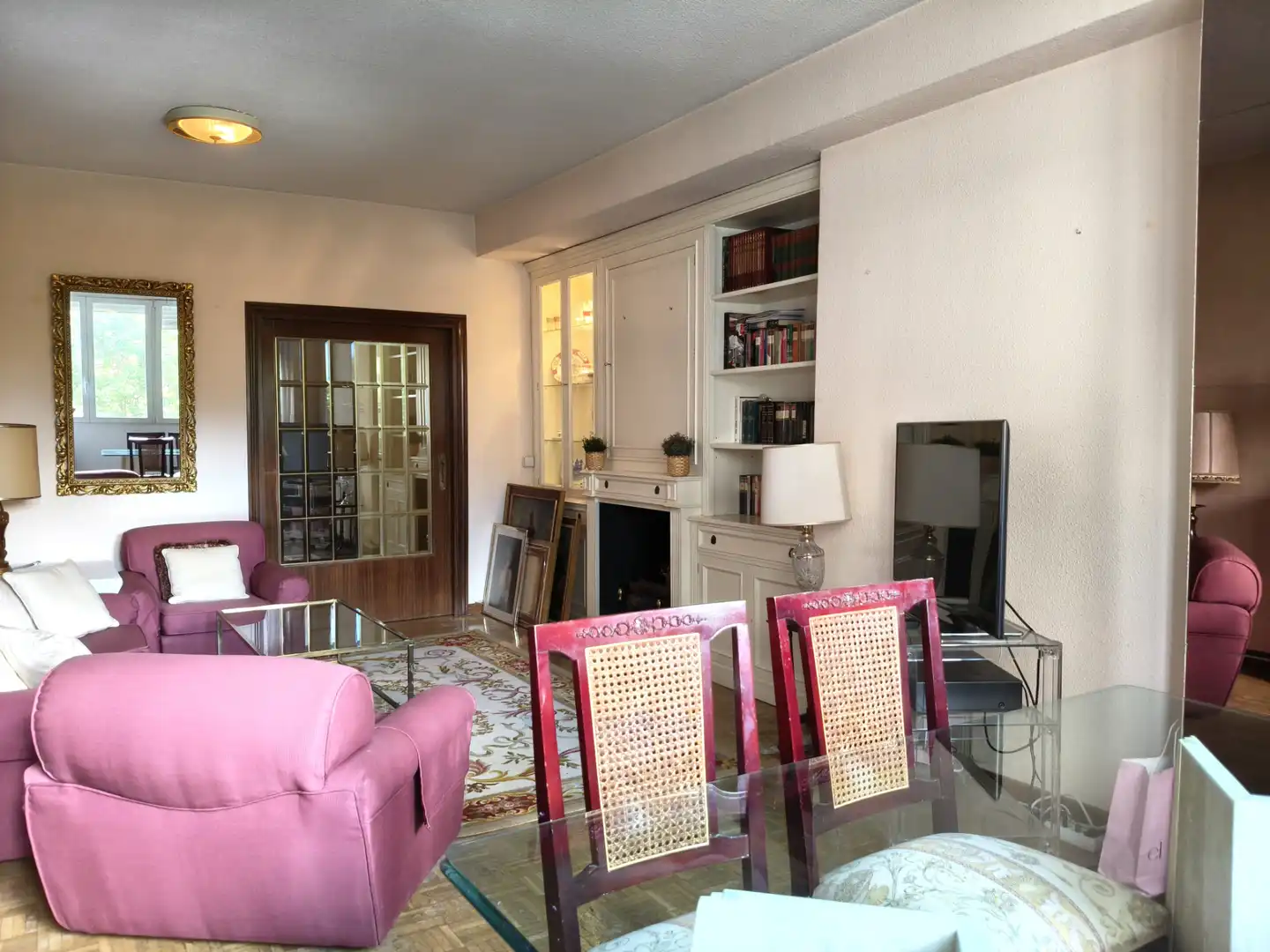 Sala de estar de Piso en venta en Madrid con Aire acondicionado, Calefacción y Parquet