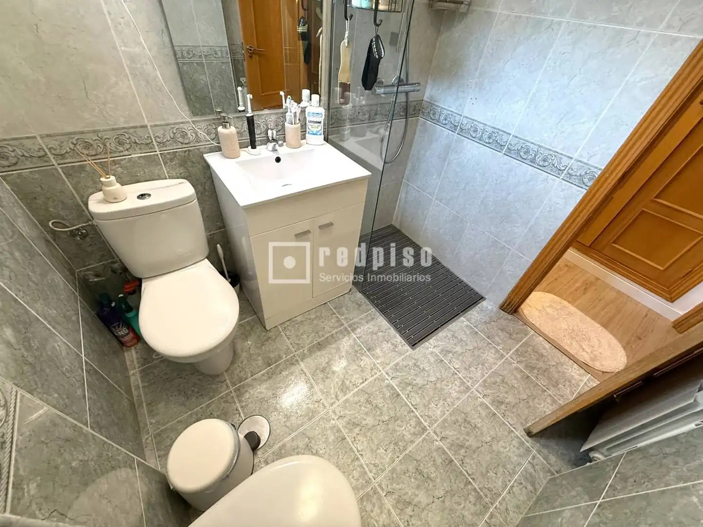 Badezimmer von Wohnung zum Verkauf in Madrid mit Klimaanlage, Heizung und Privatgarten