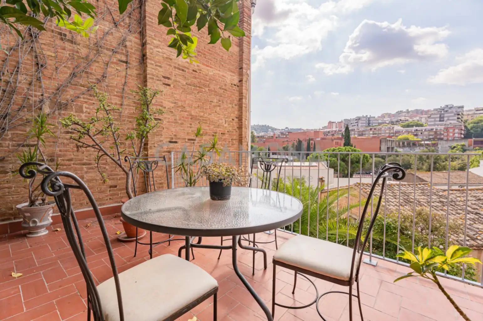 Terrace of Houses for rent to own in Barcelona  with Air Conditioner, Heating and Private garden