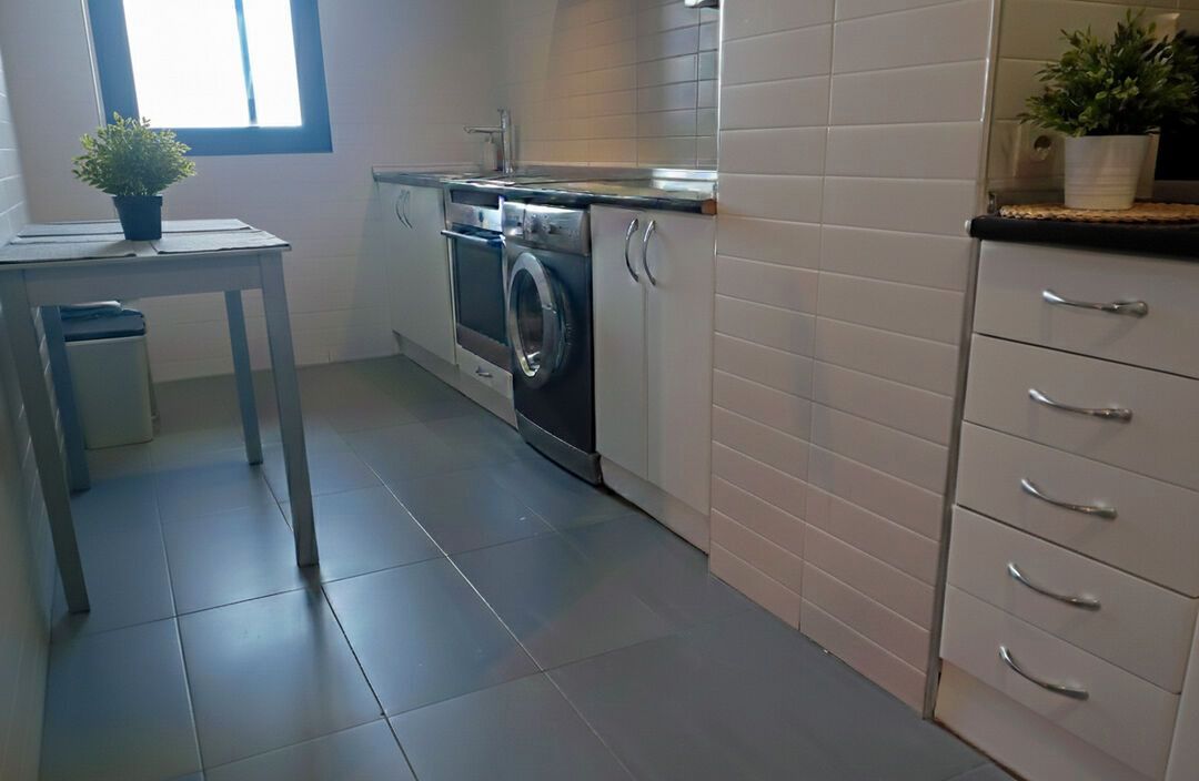 Kitchen of Apartment for sale in  Logroño  with Air Conditioner, Heating and Storage room