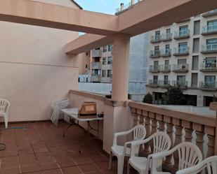 Terrace of Attic to rent in  Ceuta Capital  with Air Conditioner, Furnished and Oven