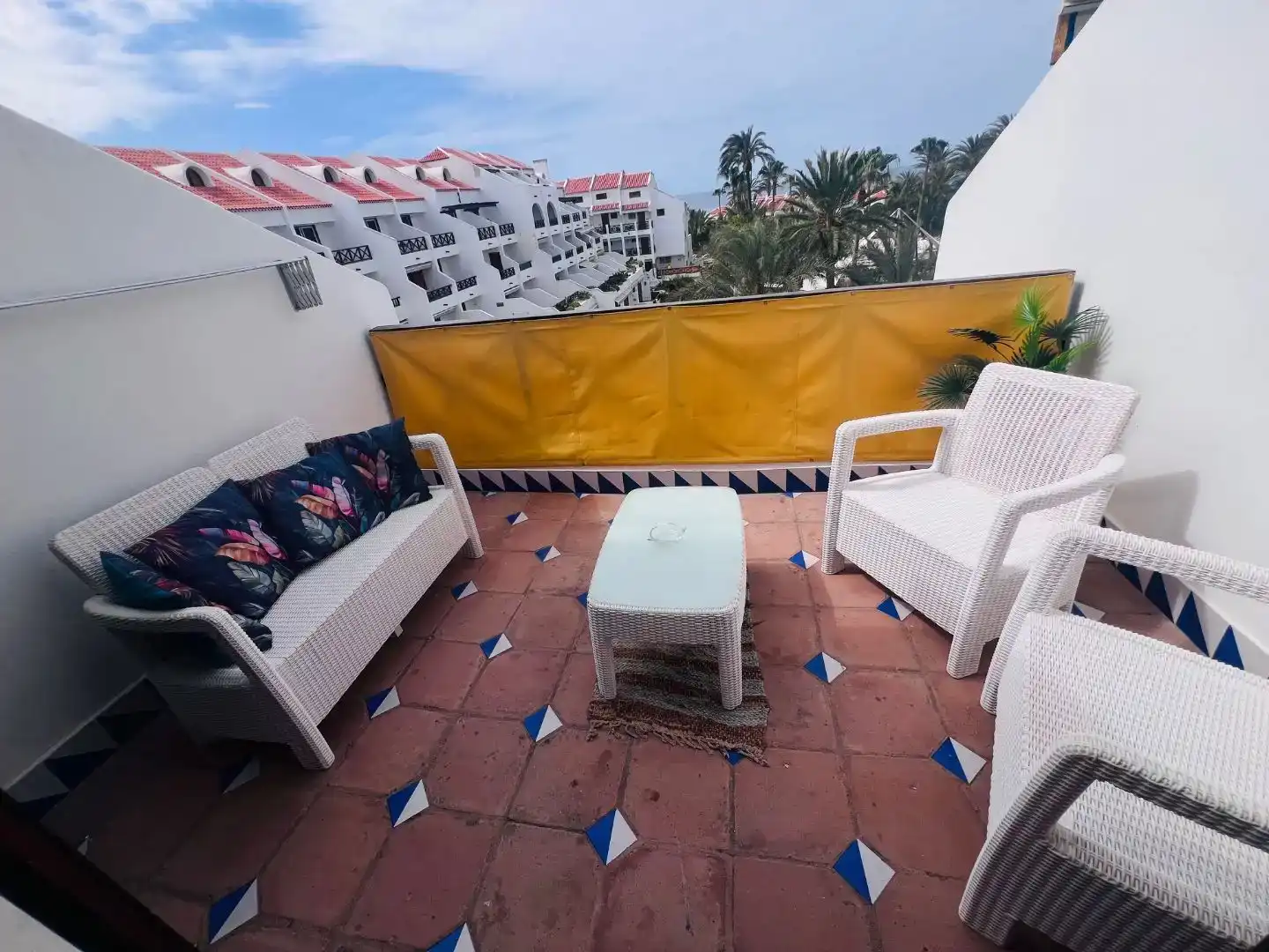 Terrace of Flat for rent in Arona  with Swimming Pool and Furnished