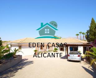 Exterior view of House or chalet for sale in Alicante / Alacant  with Air Conditioner, Heating and Private garden