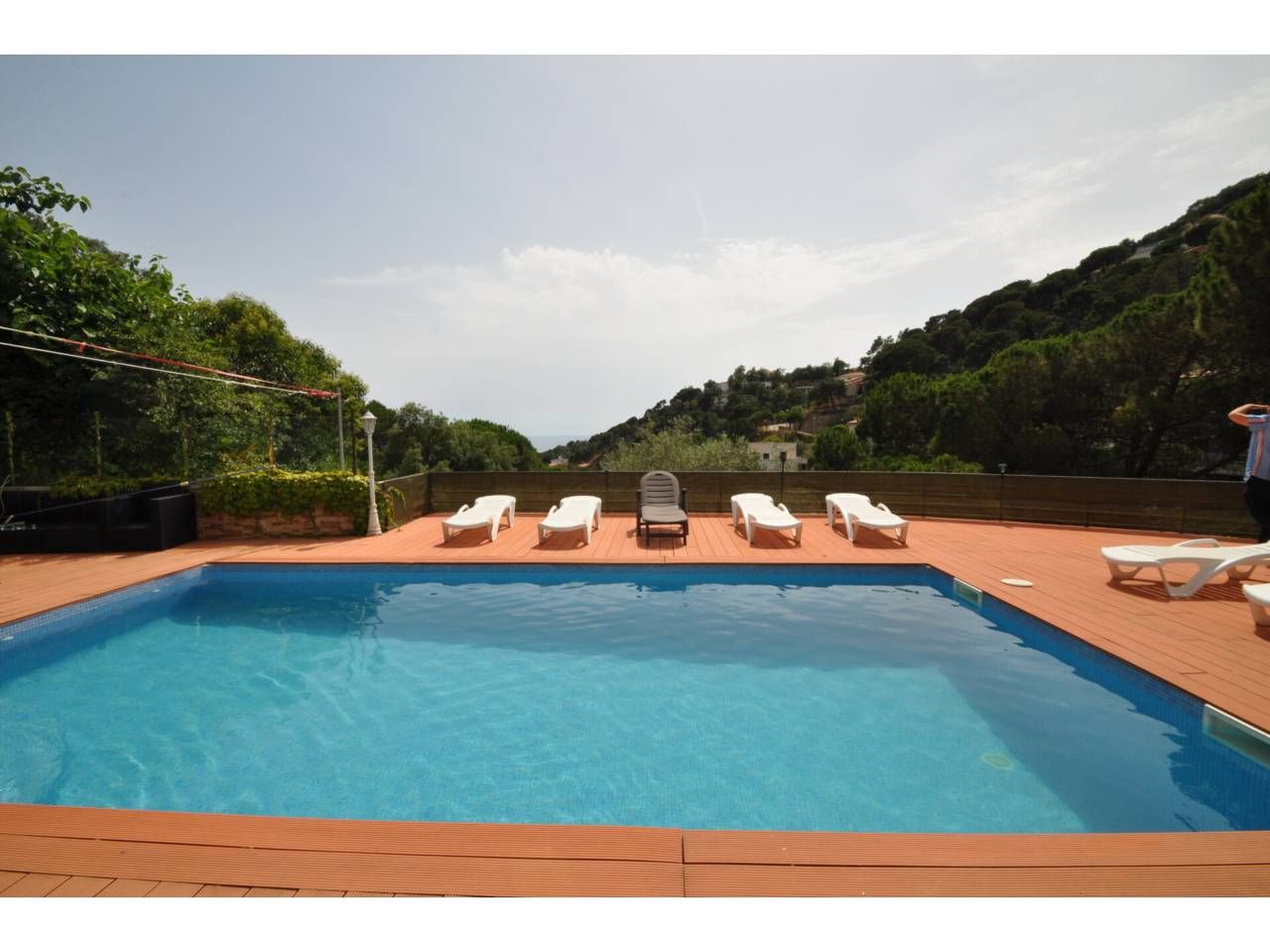 Piscina de Casa o xalet en venda en Lloret de Mar amb Jardí privat, Piscina i Moblat