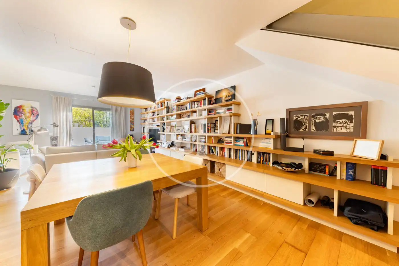 Dining room of Flat for sale in  Palma de Mallorca  with Air Conditioner, Heating and Private garden
