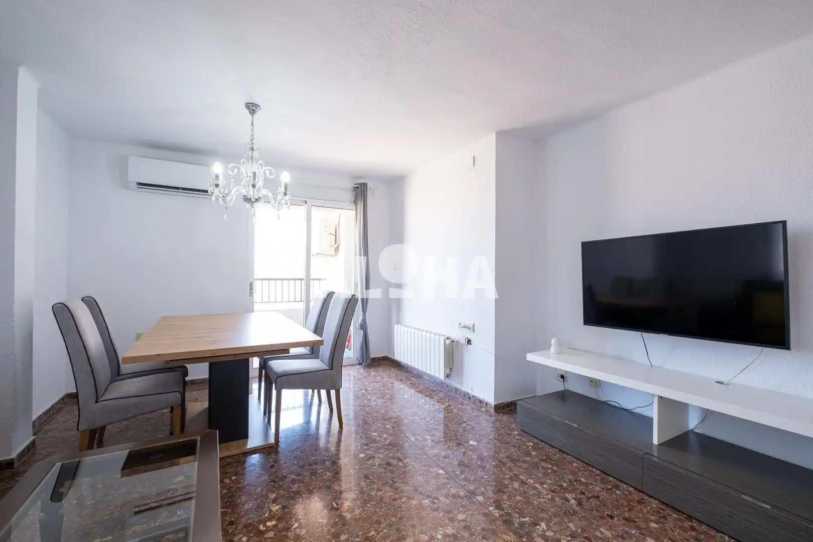 Sala d'estar de Apartament de lloguer en Moncada
