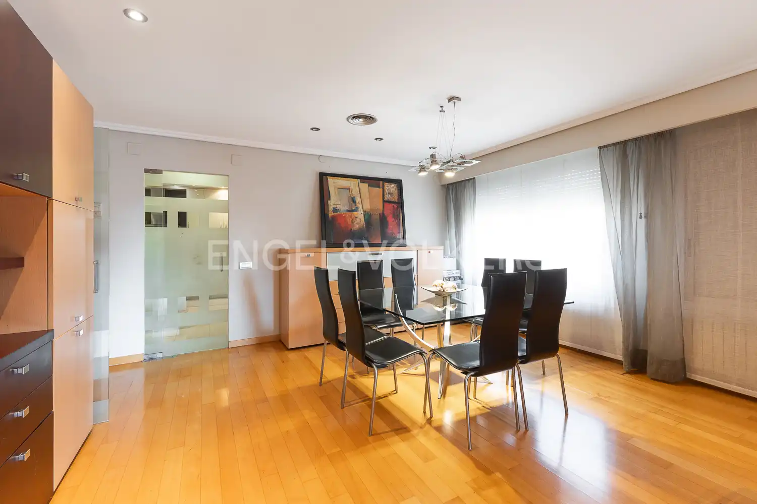 Comedor de Apartamento en venta en Castellón de la Plana / Castelló de la Plana con Aire acondicionado, Calefacción y Parquet