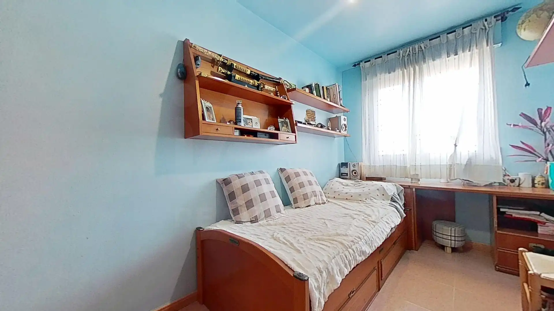 Schlafzimmer von Maisonette zum Verkauf in Castellón de la Plana / Castelló de la Plana mit Klimaanlage, Heizung und Terrasse