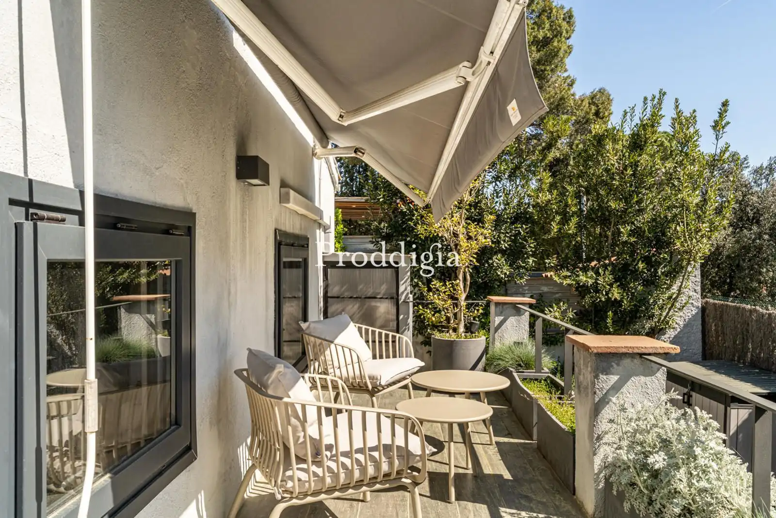 Terrasse von Haus oder Chalet zur Miete in Sant Cugat del Vallès mit Heizung, Terrasse und Schwimmbad