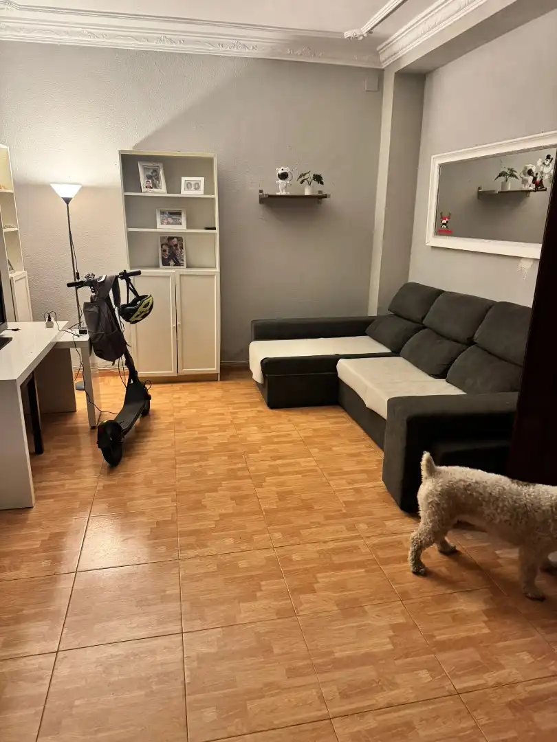 Sala de estar de Casa adosada en venta en Dos Hermanas con Aire acondicionado, Terraza y Amueblado