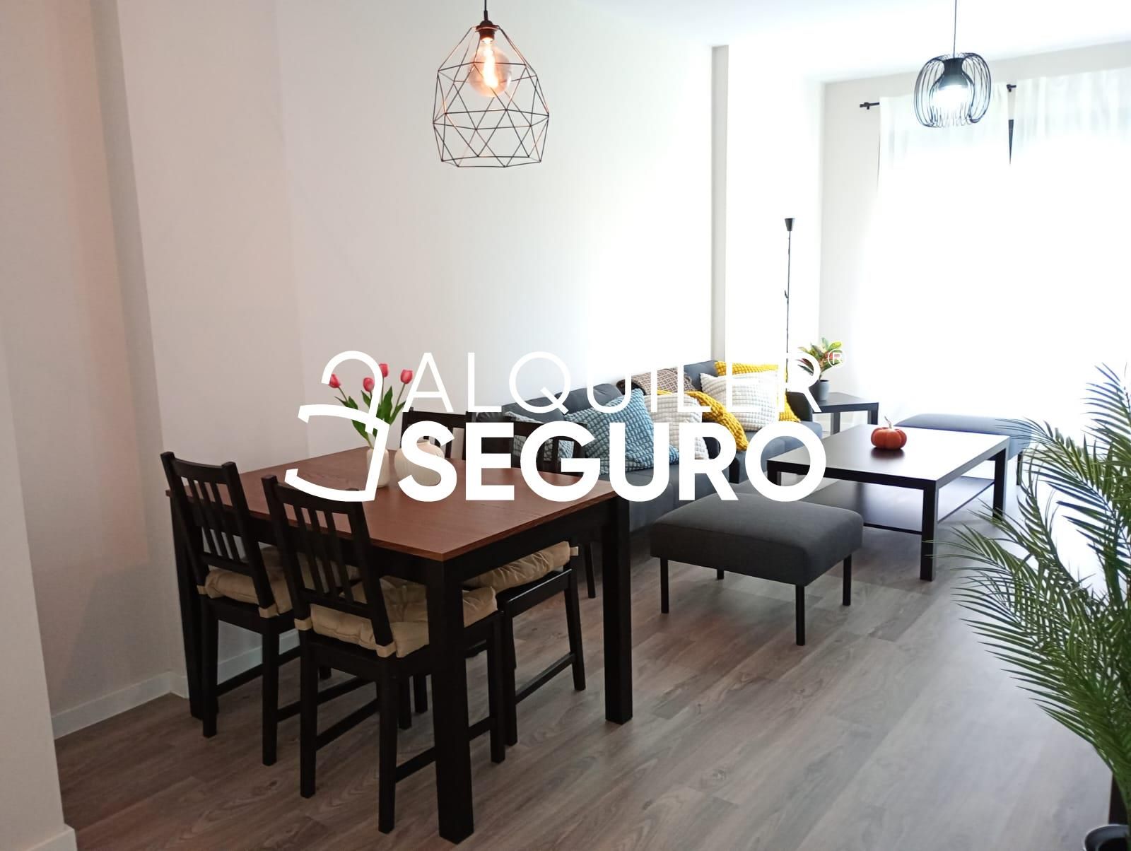 Living room of Flat to rent in Málaga Capital  with Air Conditioner, Terrace and Furnished