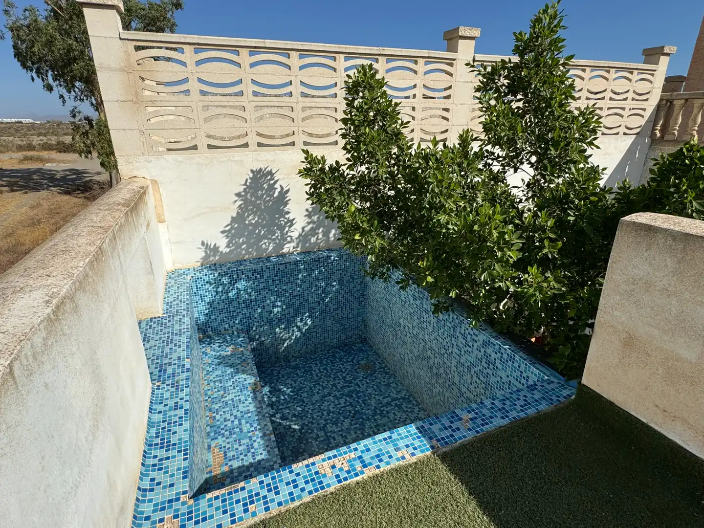 Schwimmbecken von Haus oder Chalet zur Miete in Almería mit Privatgarten, Terrasse und Schwimmbad