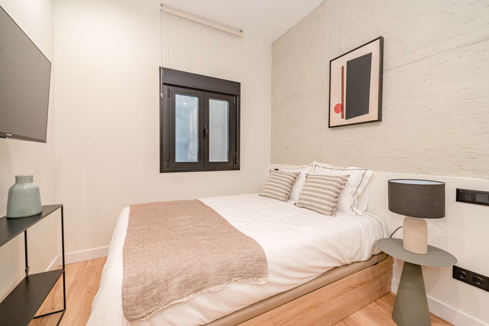 Dormitori de Estudi per a compartir en  Madrid Capital amb Aire condicionat i Terrassa