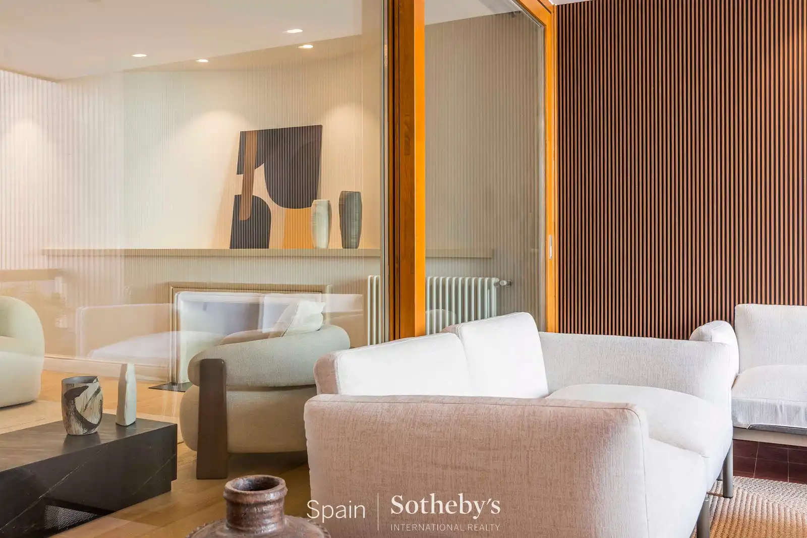 Sala de estar de Apartamento en venta en Madrid con Aire acondicionado, Calefacción y Terraza