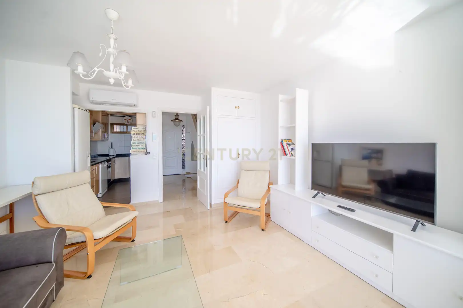 Living room of Apartments for sale in Benalmádena  with Air Conditioner, Storage room and Swimming Pool