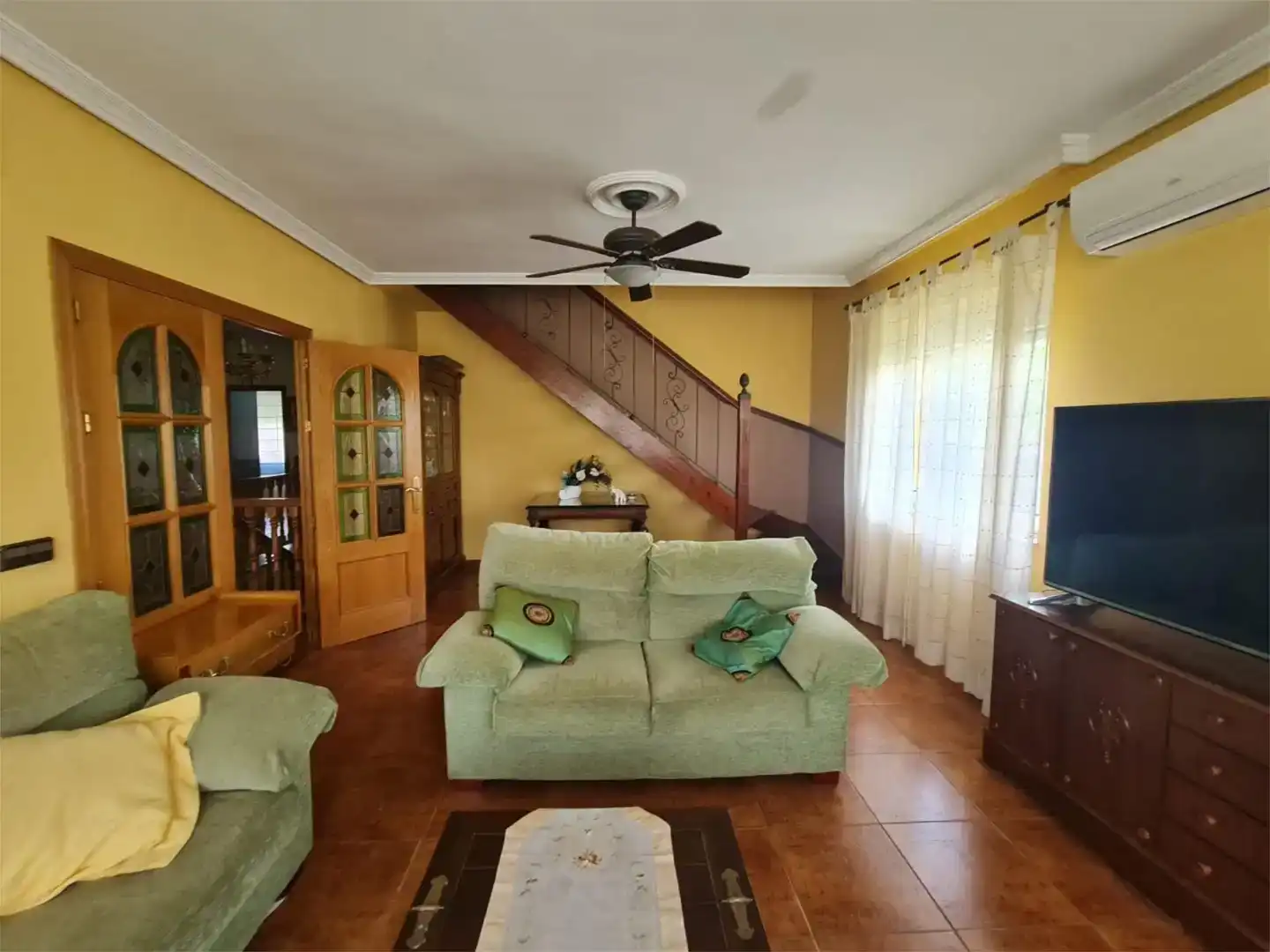 Sala d'estar de Casa o xalet en venda en Pepino amb Balcó