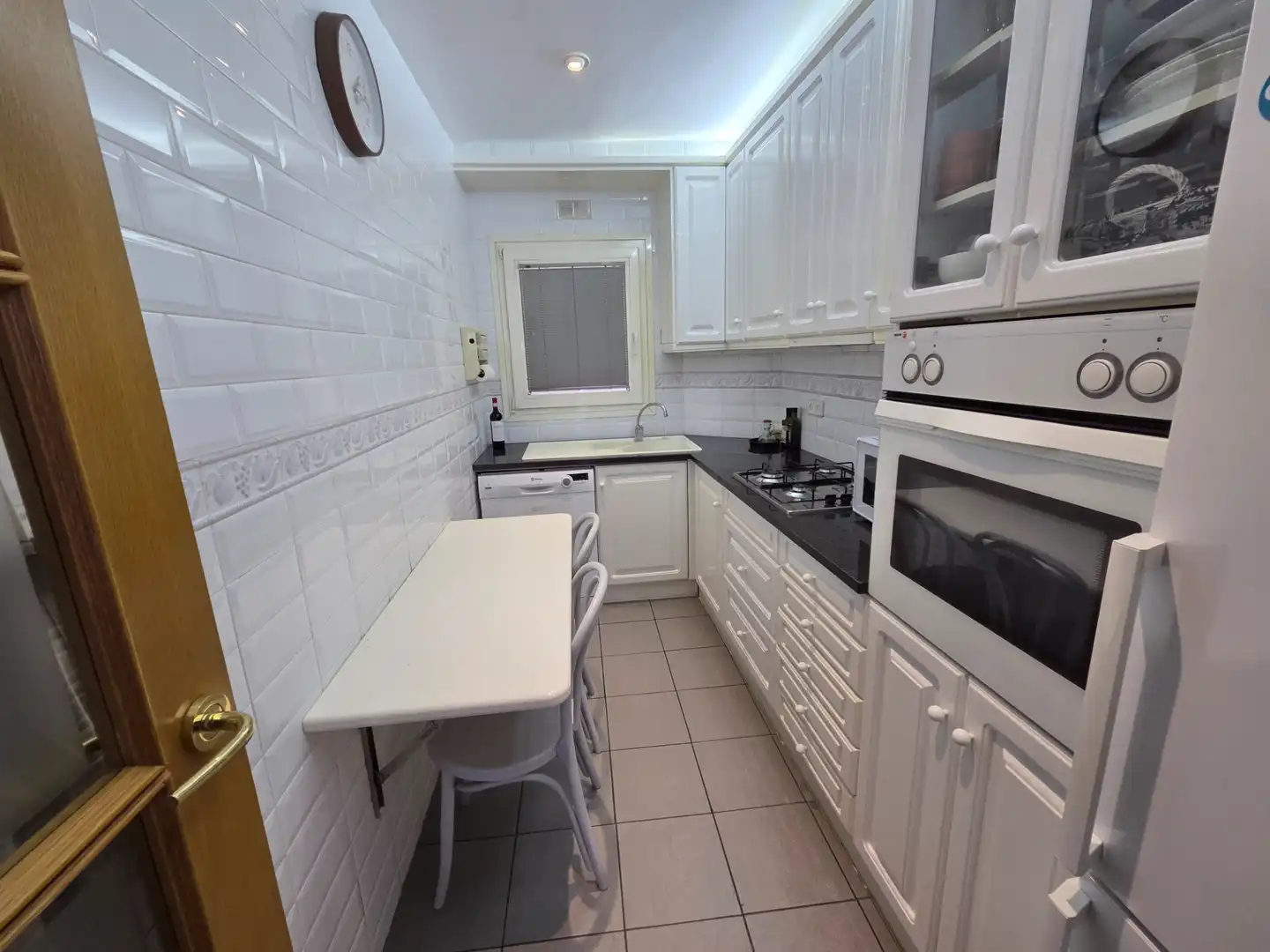 Küche von Wohnung zum Verkauf in Vilafranca del Penedès mit Klimaanlage, Heizung und Parkett