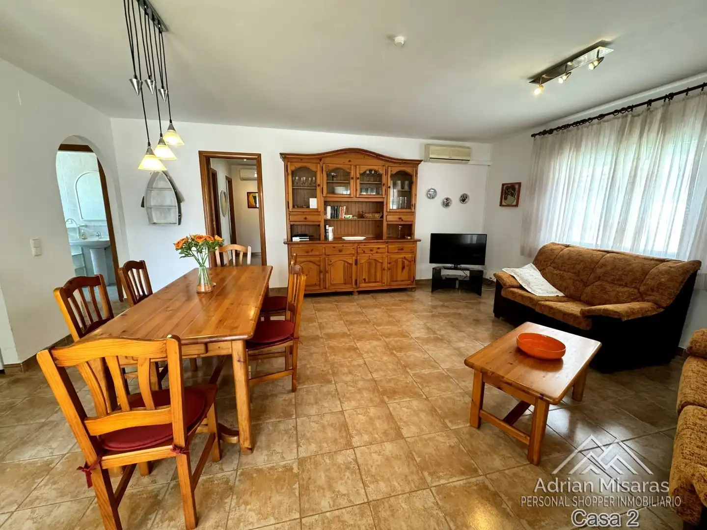 Sala de estar de Casa o chalet en venta en Deltebre con Aire acondicionado, Piscina y Amueblado