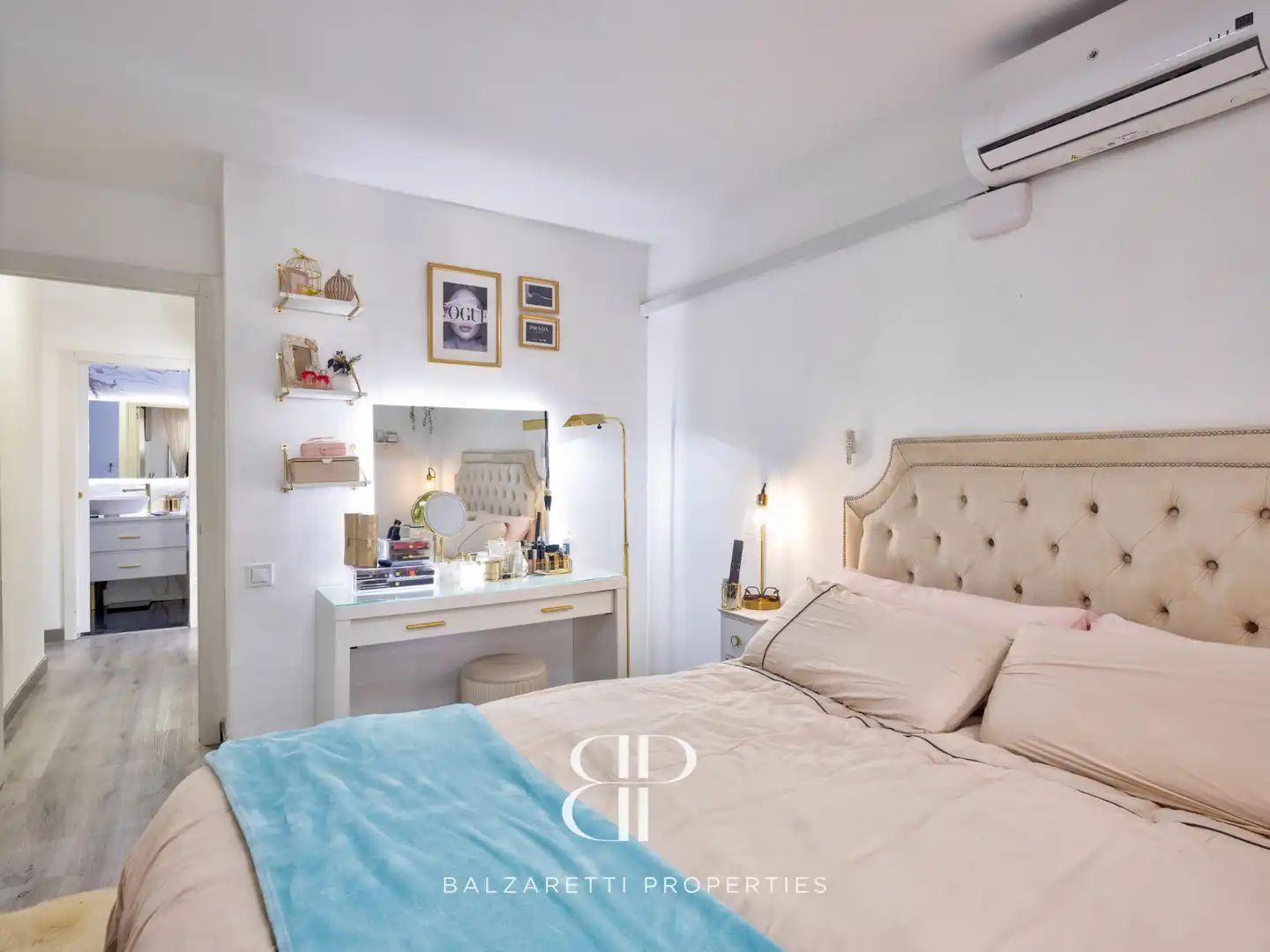 Schlafzimmer von Wohnung zum Verkauf in Rubí mit Klimaanlage, Heizung und Parkett