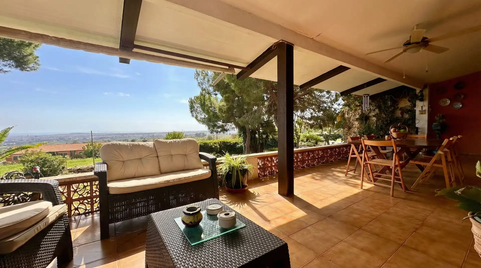 Terrassa de Finca rústica en venda en Almoster amb Jardí privat, Terrassa i Piscina