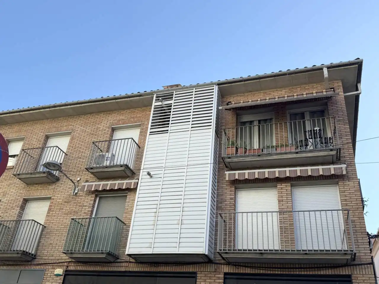 Exterior view of Flat for sale in Olot  with Air Conditioner, Heating and Terrace