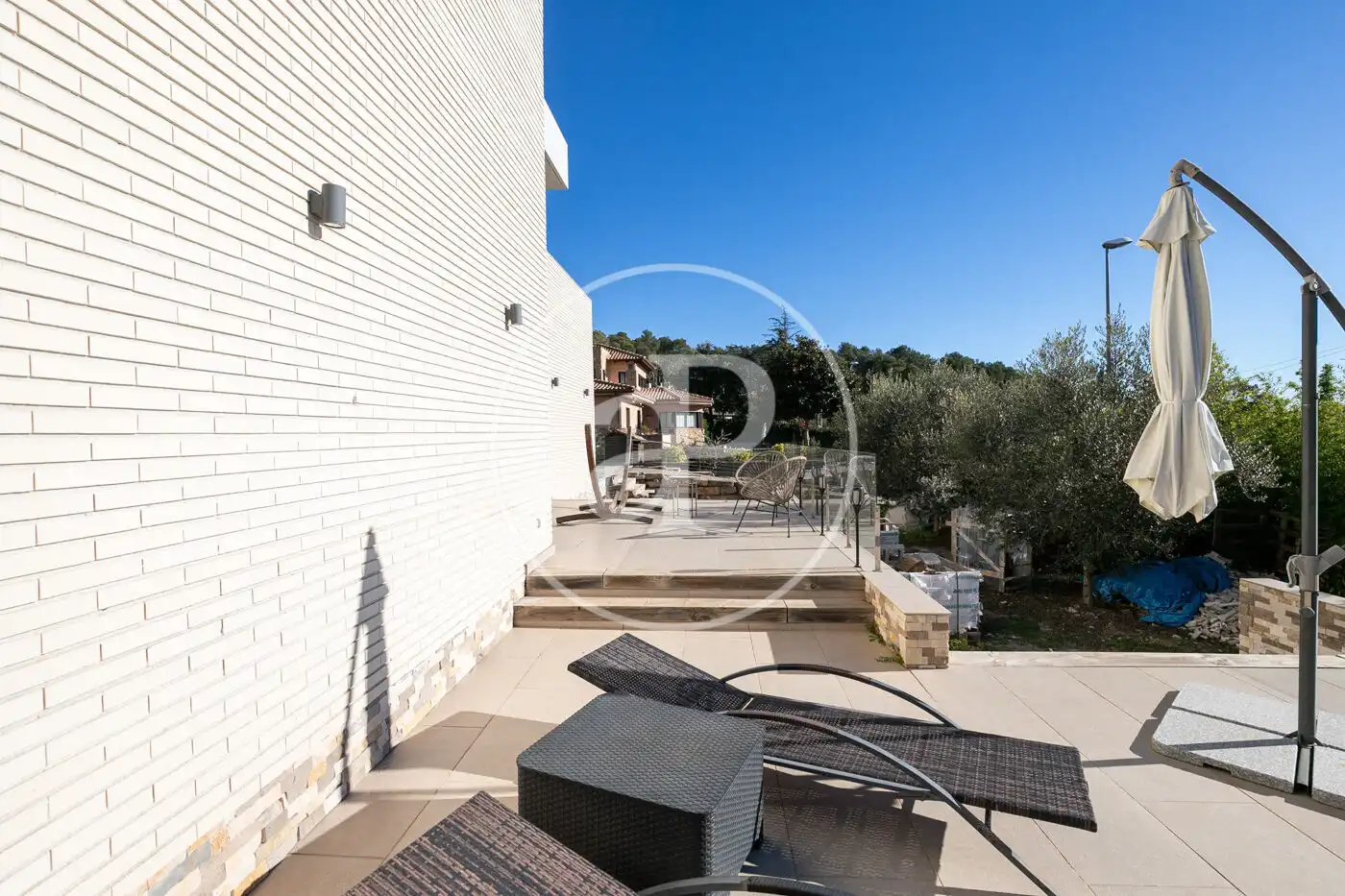 Terrace of Houses for sale in Begues  with Air Conditioner, Heating and Private garden