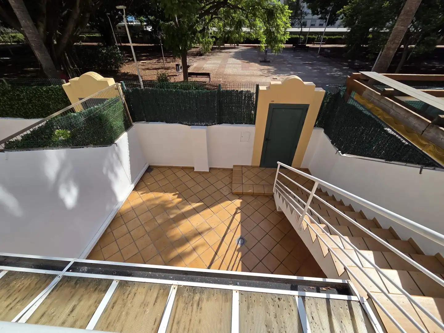 Terrassa de Casa adosada en venda en Gandia amb Aire condicionat, Jardí privat i Terrassa