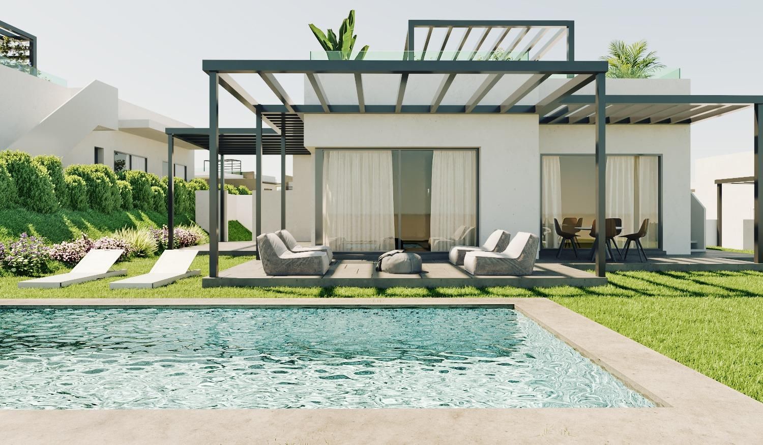Swimming pool of House or chalet for sale in Ayamonte  with Heating, Private garden and Terrace