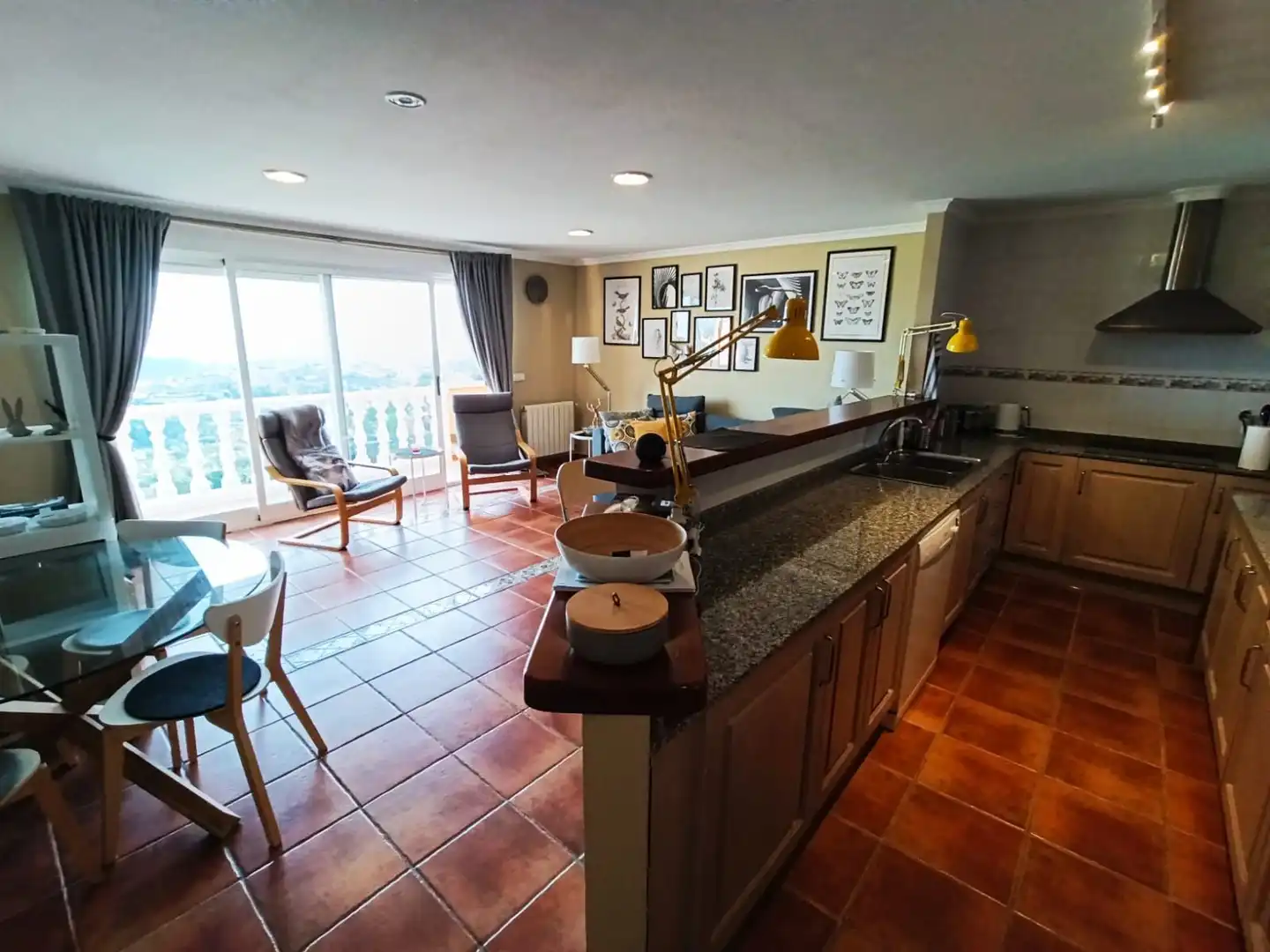 Cuina de Apartament en venda en Benissa amb Aire condicionat, Calefacció i Moblat