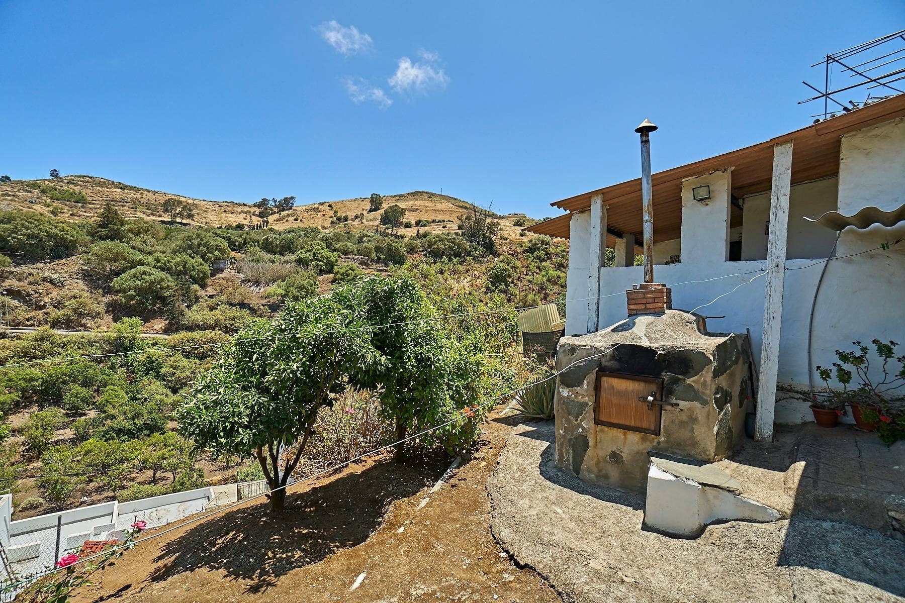Außenansicht von Country house zum verkauf in Santa Brígida mit Privatgarten, Terrasse und Abstellraum