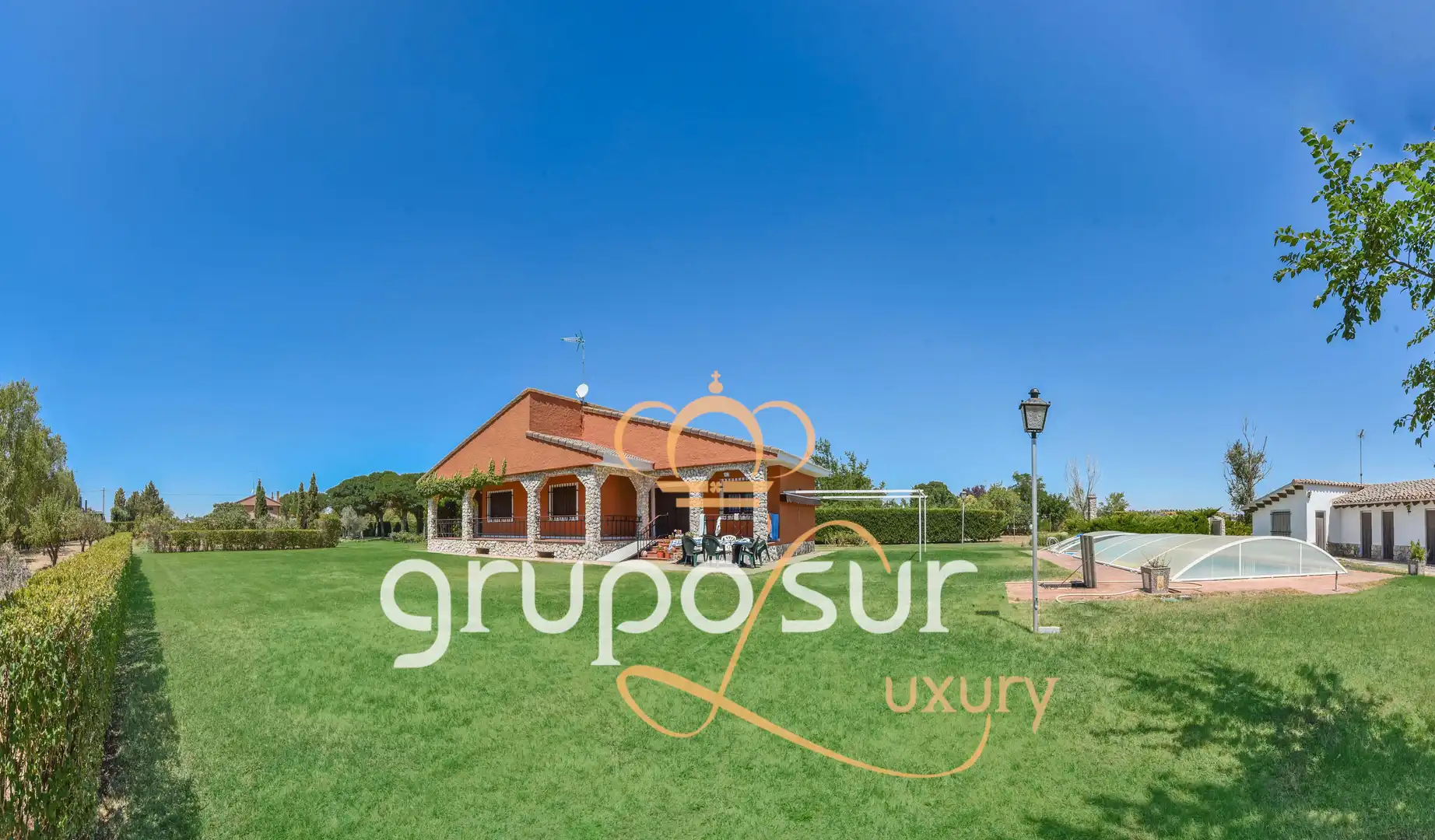 Jardín de Casa o chalet en venta en Trigueros del Valle con Calefacción, Jardín privado y Terraza