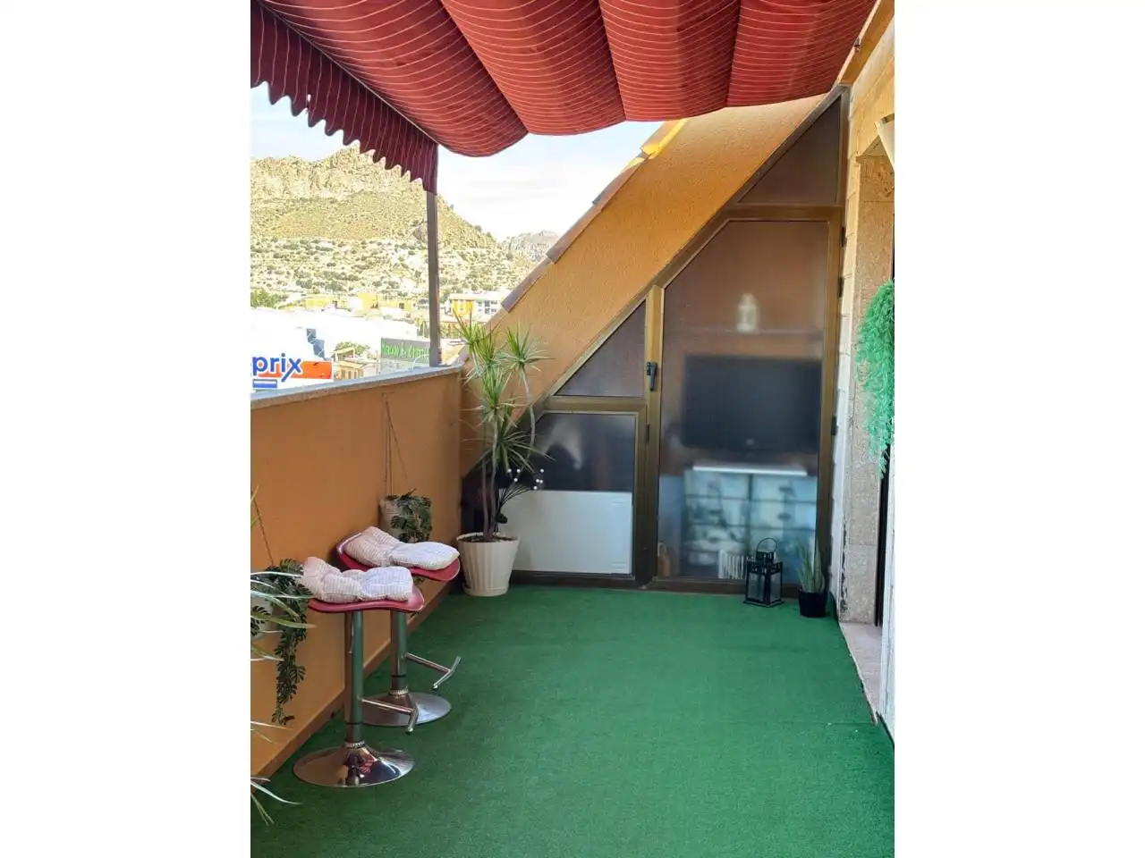 Terrasse von Wohnung zum Verkauf in Archena mit Klimaanlage, Terrasse und Abstellraum