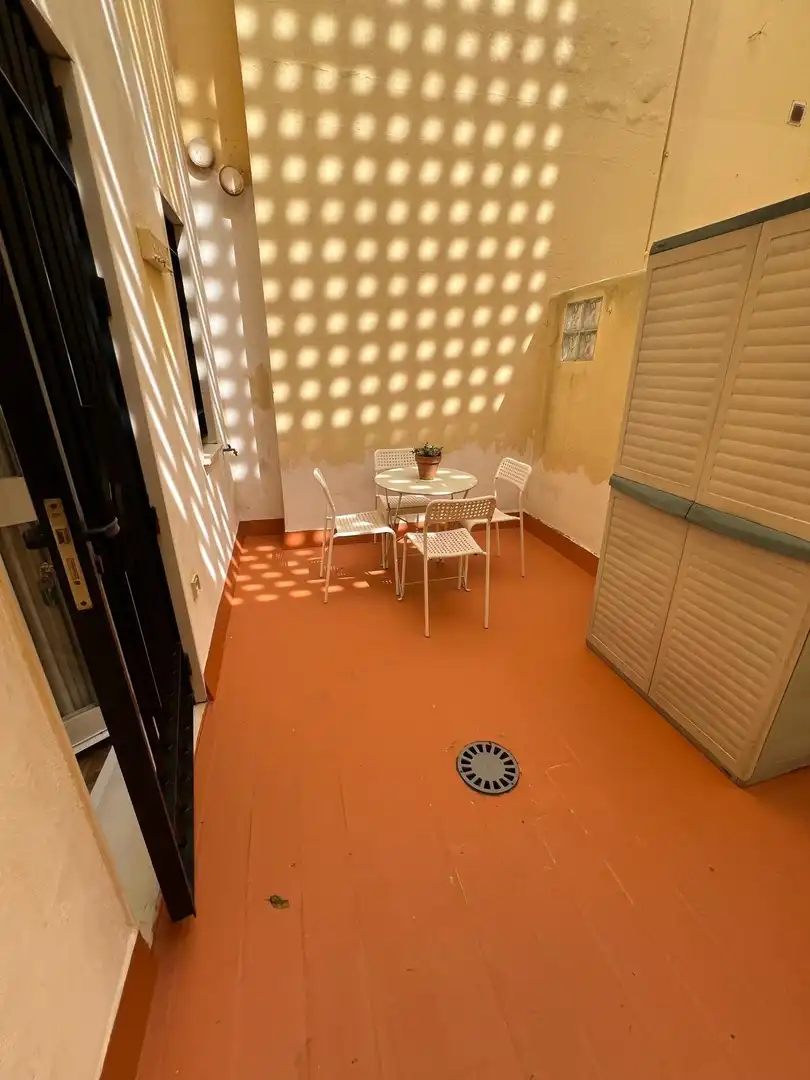 Terraza de Piso de alquiler en Sevilla con Aire acondicionado y Amueblado