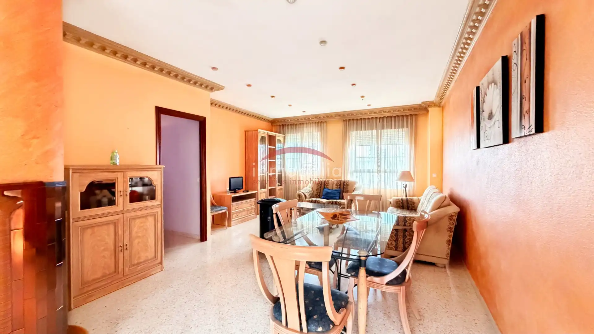 Sala d'estar de Àtic en venda en Sevilla amb Aire condicionat, Terrassa i Traster