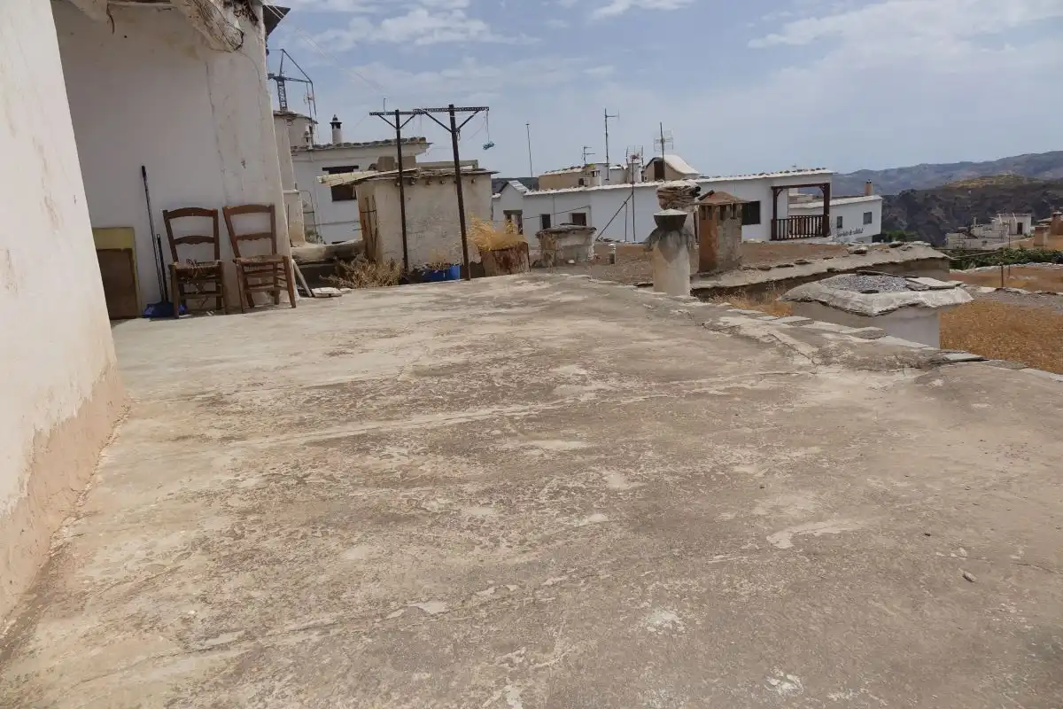 Vista exterior de Casa o xalet en venda en Pórtugos amb Terrassa i Traster