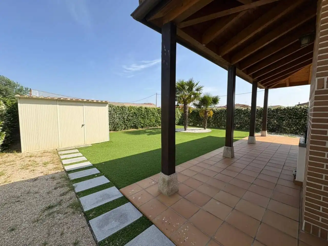 Jardí de Casa o xalet en venda en Sancti-Spíritus (Salamanca) amb Calefacció, Jardí privat i Moblat