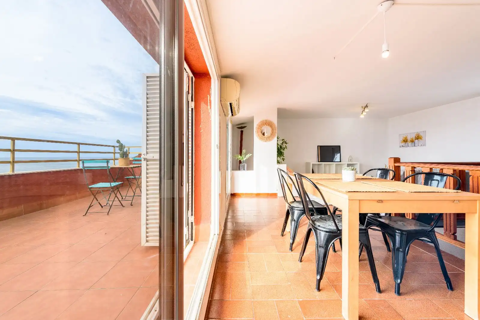 Terrace of Duplexes for sale in Torredembarra  with Air Conditioner and Balcony