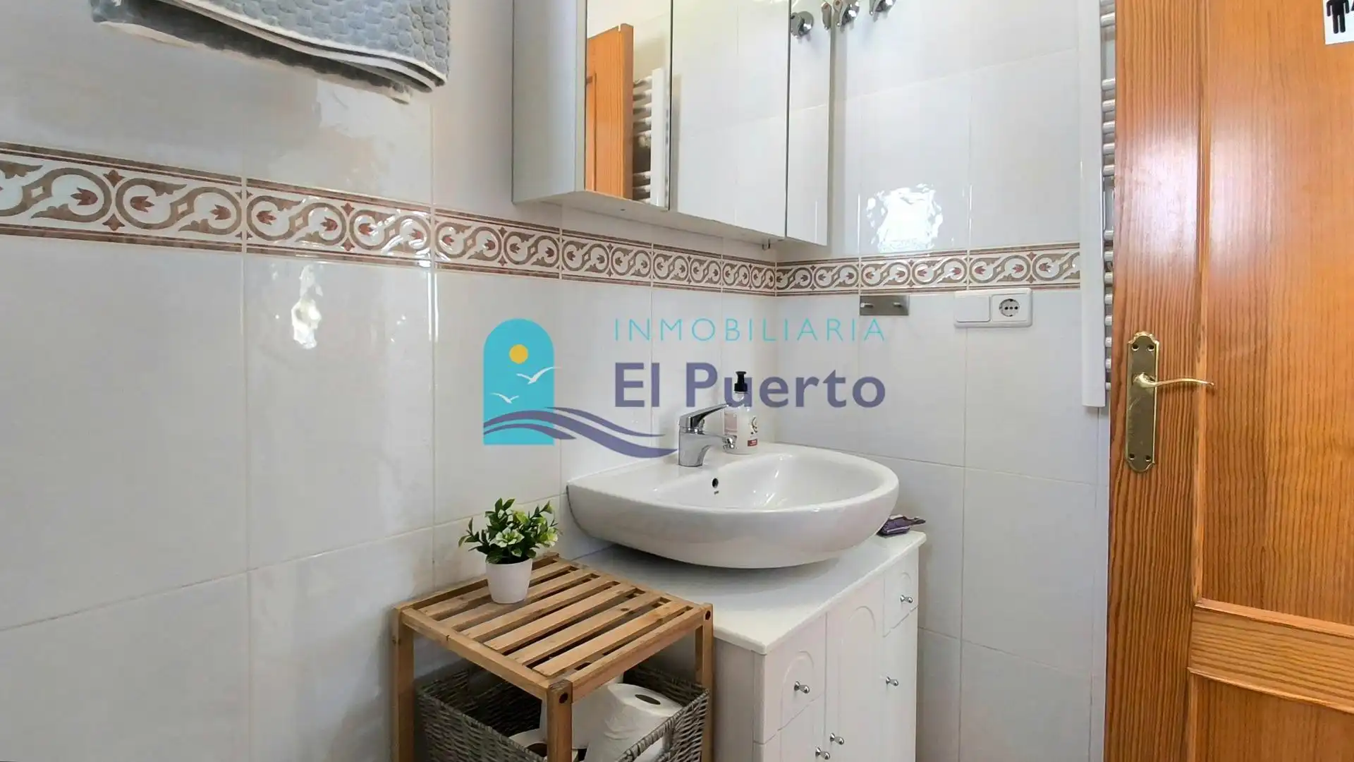 Baño de Casa o chalet en venta en Mazarrón con Aire acondicionado, Calefacción y Jardín privado