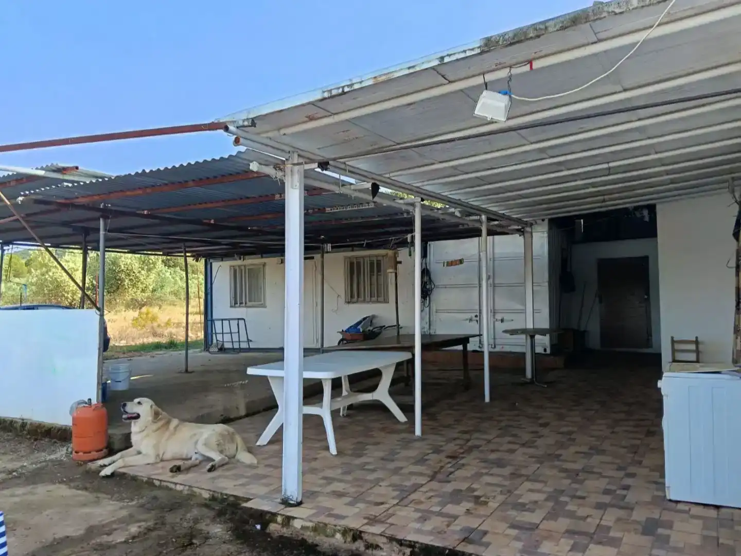 Terrassa de Casa o xalet en venda en Brazatortas amb Aire condicionat