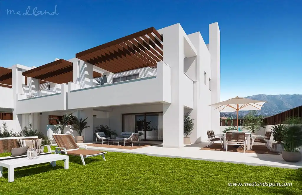 Adossat amb piscina en venda a La Cala Golf - Lagar Martell