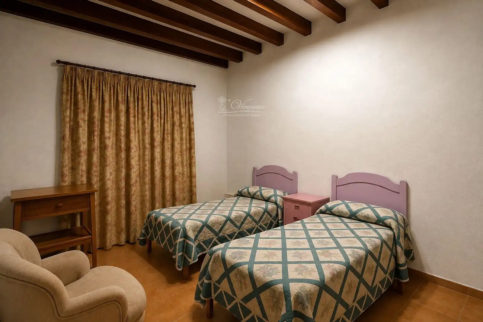 Dormitori de Casa adosada en venda en Sa Pobla amb Calefacció, Terrassa i Alarma